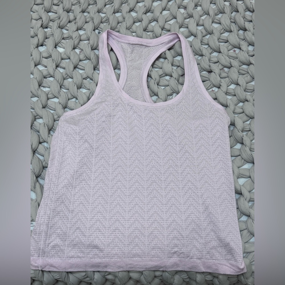 Lululemon Light Lavender Racerback Tank Top